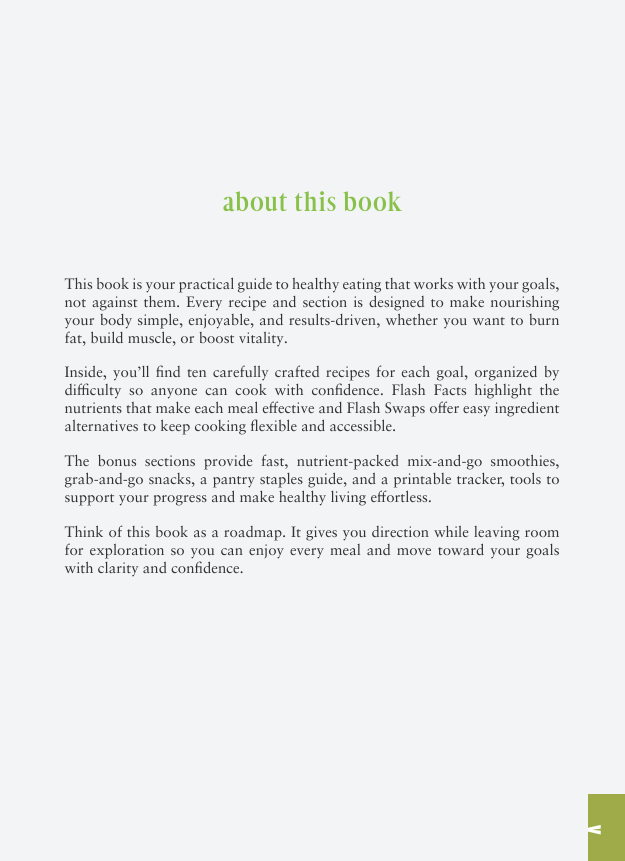 Eat Right Cookbook – Burn Fat, Build Muscle & Boost Vitality (Digital eBook)
